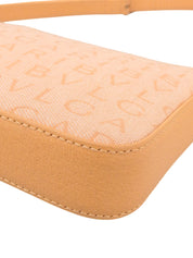 ロゴマニアショルダーバッグ オレンジ