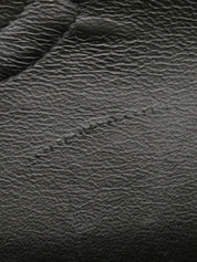 2008年頃製 キャビアスキンクラシックフラップチェーンバッグ25cm ブラック