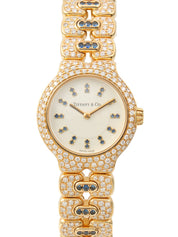 18K 钻石Tissot Gold