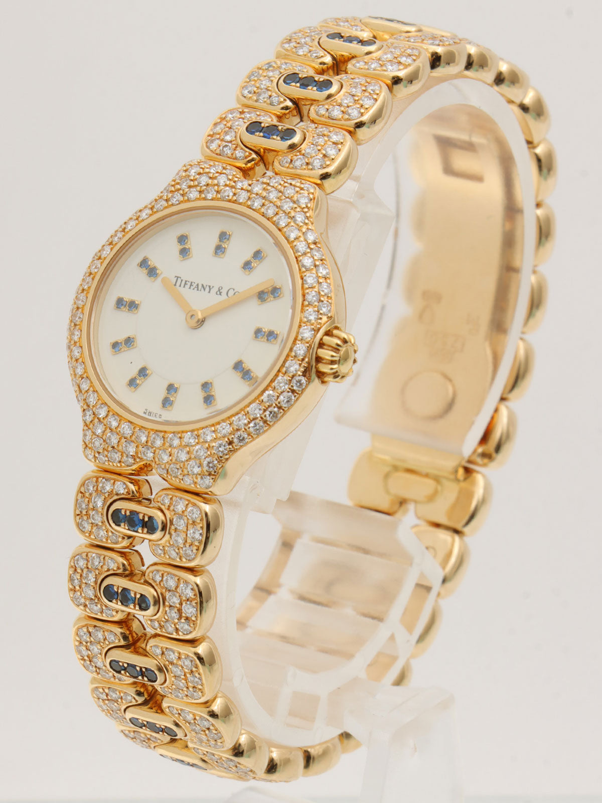 18K 钻石Tissot Gold