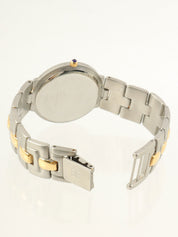 ラウンドロゴフェイスウォッチ シルバー/ゴールド