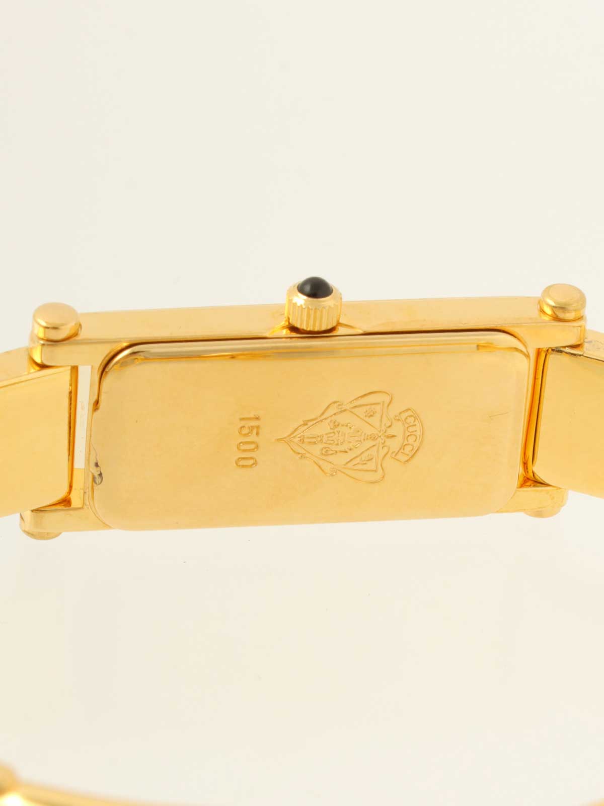 Rectangular Watch Gold/Shell
