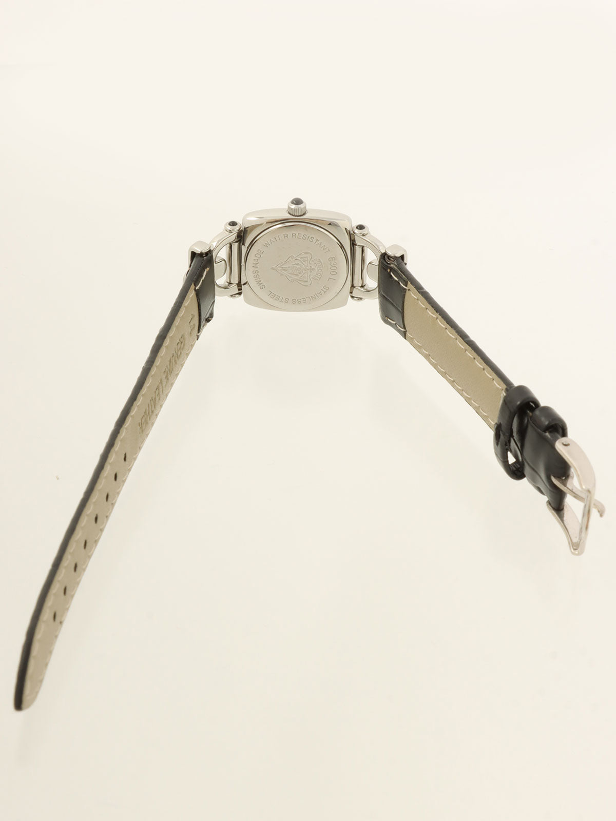 ホースビットラウンドロゴフェイスウォッチ シルバー/ブラック