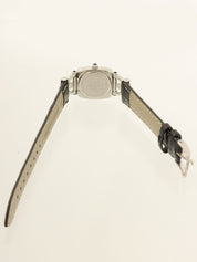 ホースビットラウンドロゴフェイスウォッチ シルバー/ブラック