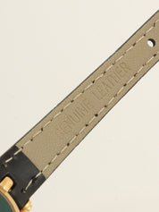 Round Logo Shelly Line Face Watch in Gold/Black/Multicolor