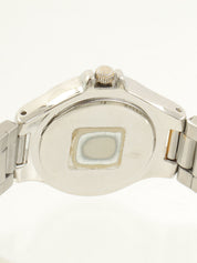 Round Logo Face Watch Gold/Silver