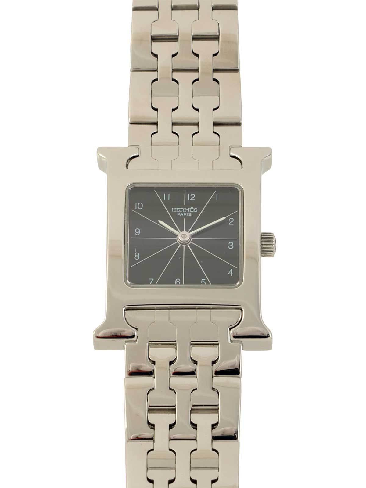 HHウォッチ　シルバー/ブラック