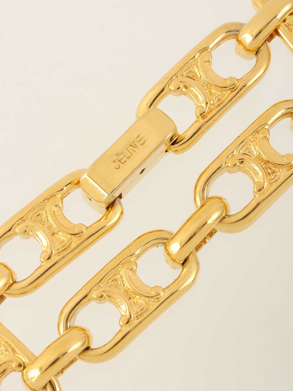 Macadam Chain Bracelet Gold