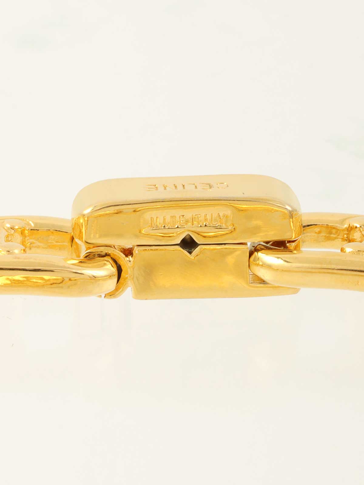 Macadam Chain Bracelet Gold