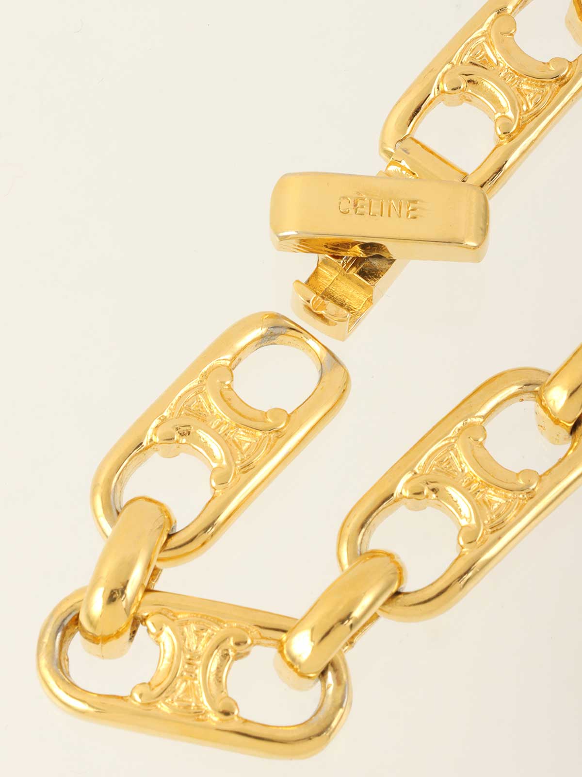 Macadam Chain Bracelet Gold