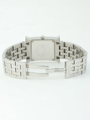 Hウォッチ　シルバー/サーモンピンク