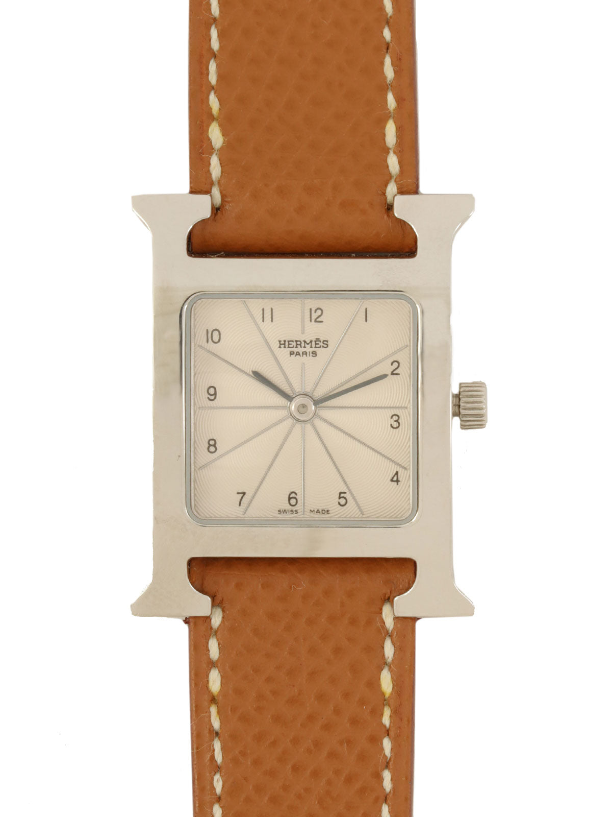 Hウォッチ ベージュ/ゴールド