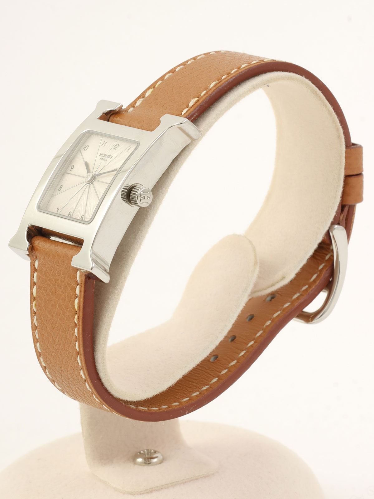 Hウォッチ ベージュ/ゴールド