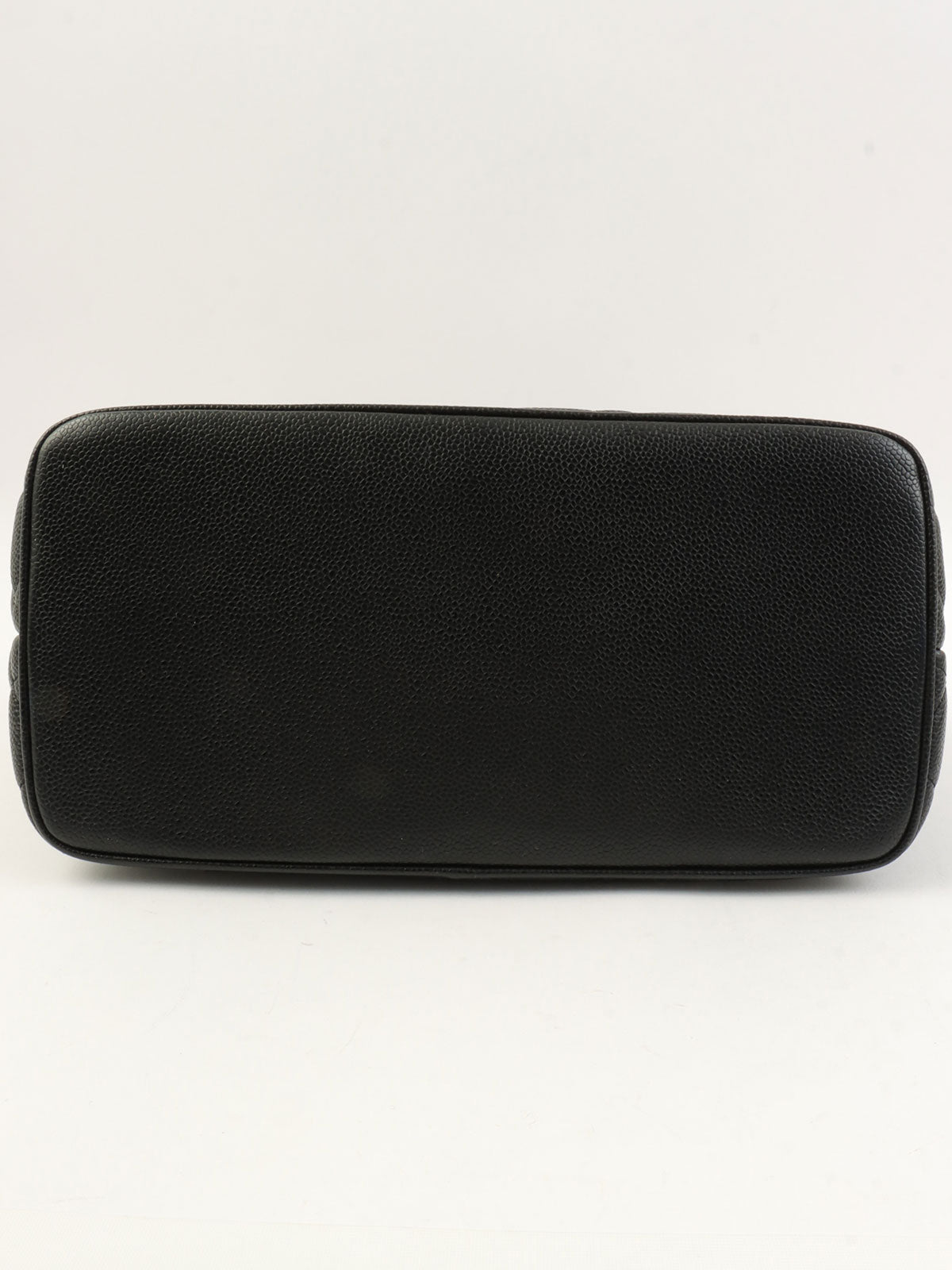 Circa 2000 Caviar Skin CC Mark Stitch Reprint Tote Bag Black