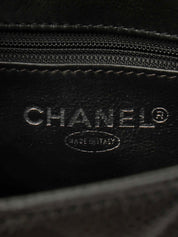 Circa 2000 Caviar Skin CC Mark Stitch Reprint Tote Bag Black