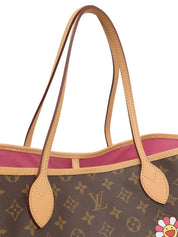 2007年製 村上隆コラボレーションモノグラムキャラクテールネヴァーフルGM ブラウン/マルチカラー