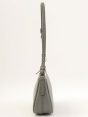 サフィアーノアクセサリーポーチバッグ ライトグレー