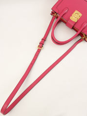 Madras 2-way bag, pink