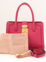 Madras 2-way bag, pink
