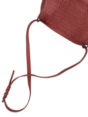 イントレチャートショルダーバッグ レッド