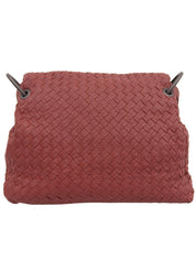 イントレチャートショルダーバッグ レッド