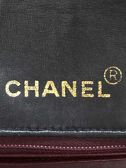 1992 Diana Flap Chain Bag 22cm Black