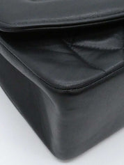 1992 Diana Flap Chain Bag 22cm Black