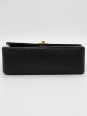 1992年頃製 ダイアナフラップチェーンバッグ22cm ネイビー