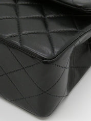 2000年頃製 クラシックフラップチェーンバッグ23cm ブラック