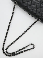 2000年頃製 クラシックフラップチェーンバッグ23cm ブラック