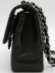 2000年頃製 クラシックフラップチェーンバッグ23cm ブラック