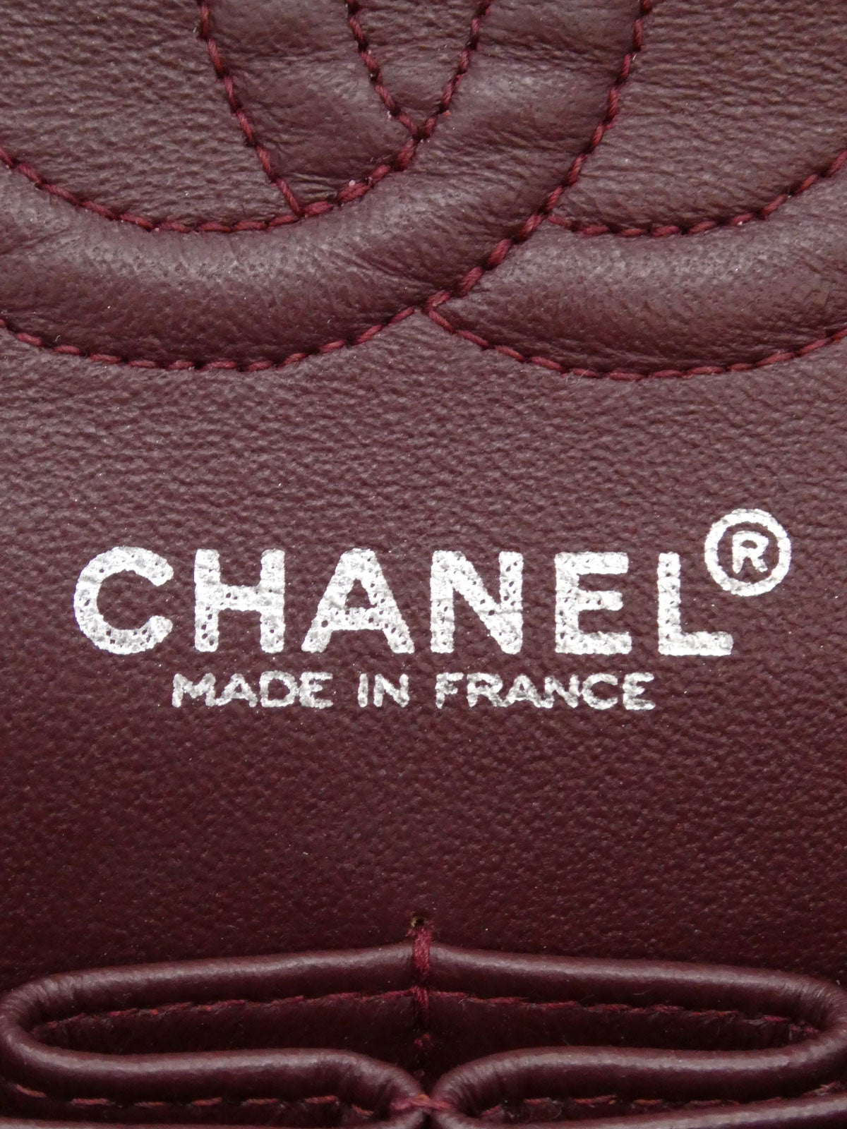 2000年頃製　ラムスキンクラシックフラップチェーンバッグ23cm　ブラック