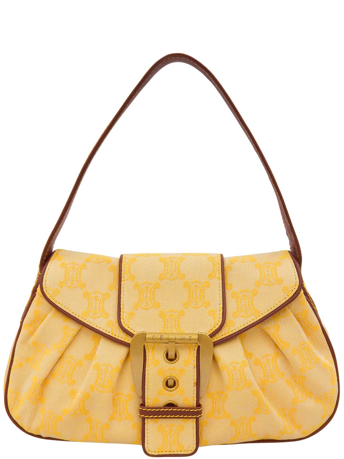 Paris Macadam 单肩包 米色/棕色