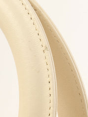 レディディオールカナージュステッチ2wayバッグM ホワイト