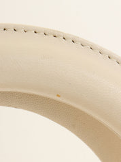 レディディオールカナージュステッチ2wayバッグM ホワイト