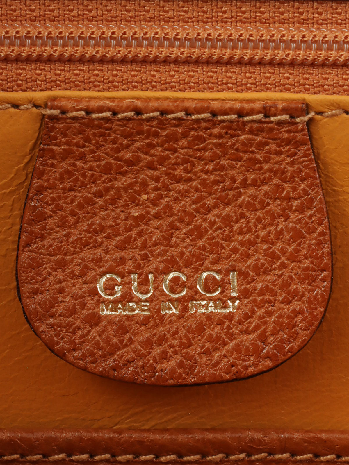 ピッグスキンバンブー2wayバッグ キャメル