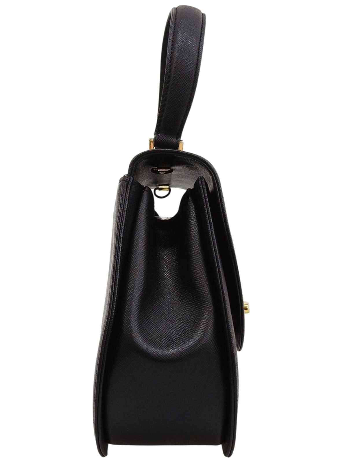 Turnlock Logo Plate 2-Way Bag Black