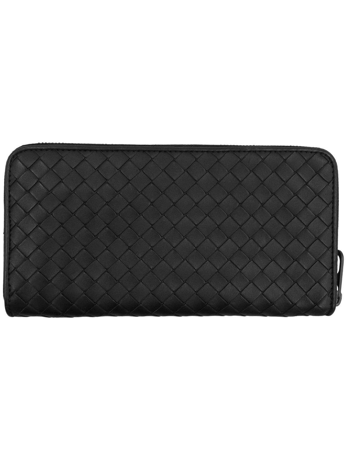 Intrecciato Long Wallet Black