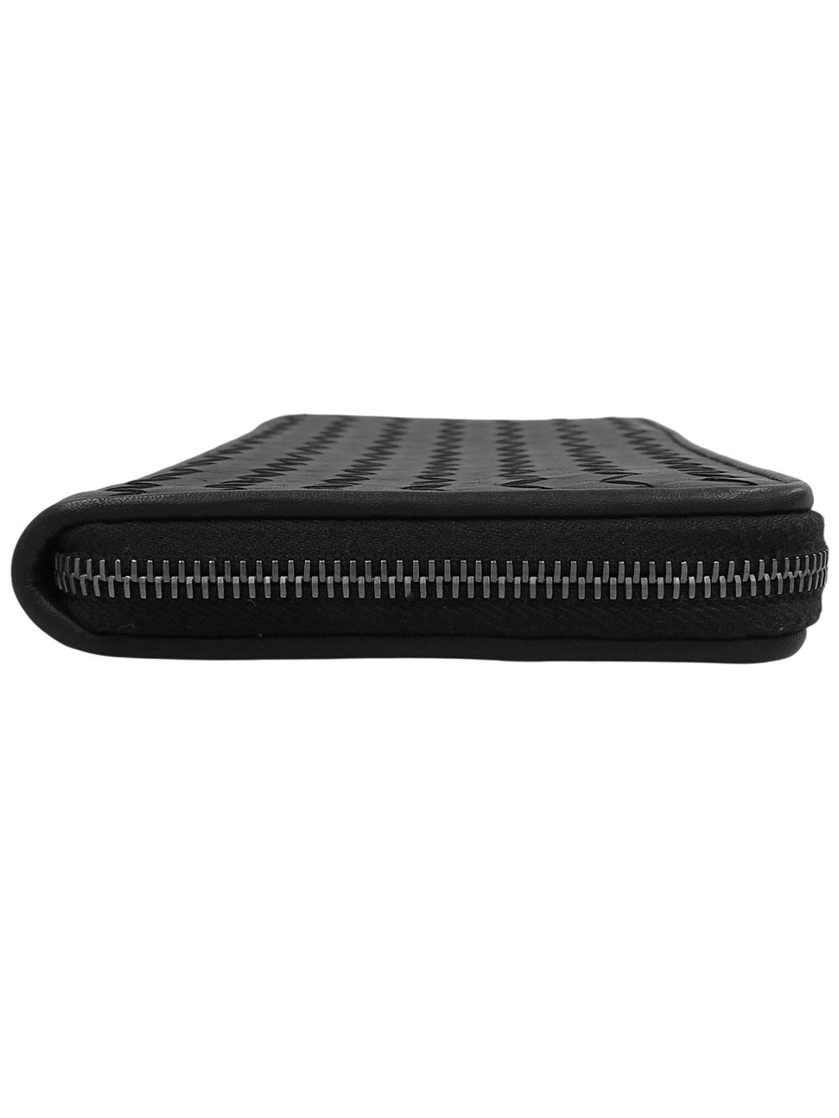 Intrecciato Long Wallet Black