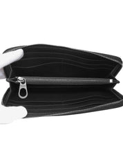Intrecciato Long Wallet Black
