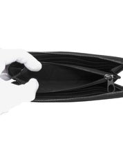 Intrecciato Long Wallet Black