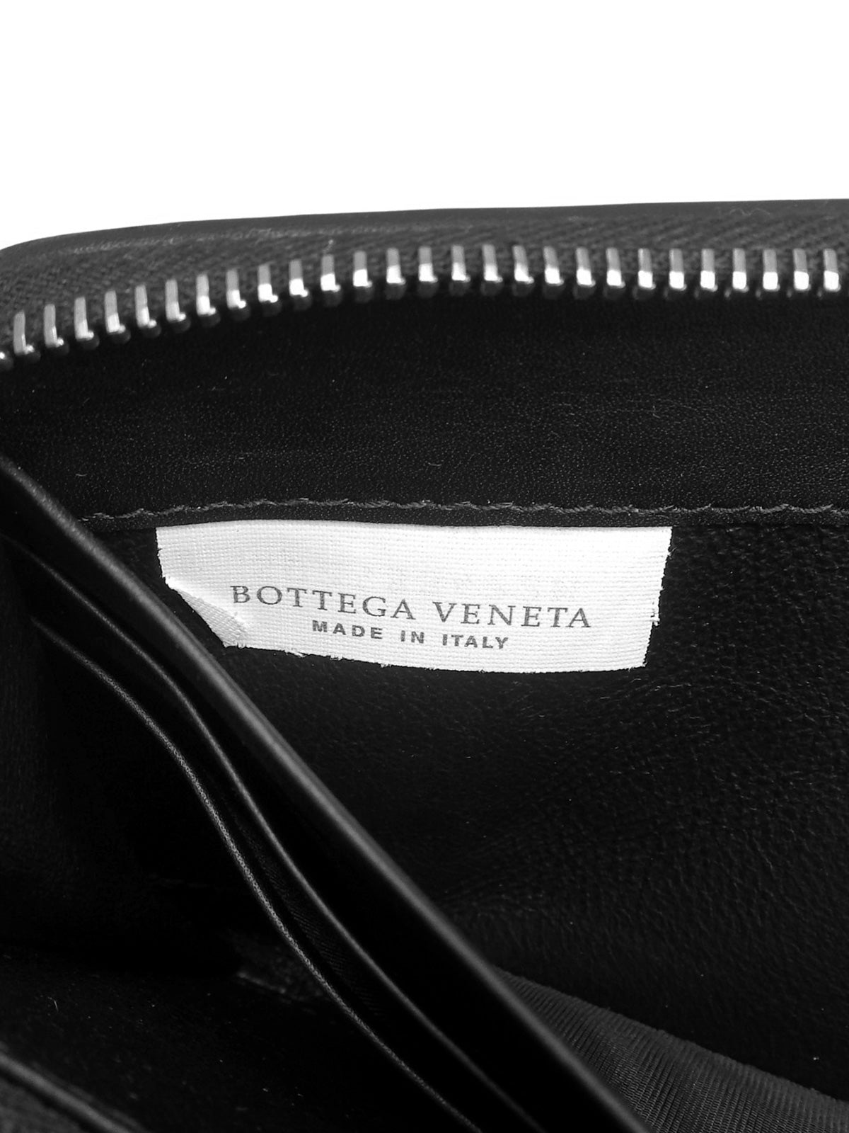 Intrecciato Long Wallet Black