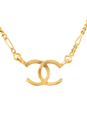 CCマークプレートネックレス ゴールド