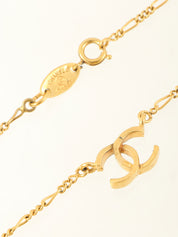 CCマークプレートネックレス ゴールド