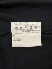 ロゴベルト半袖ワンピース ブラック