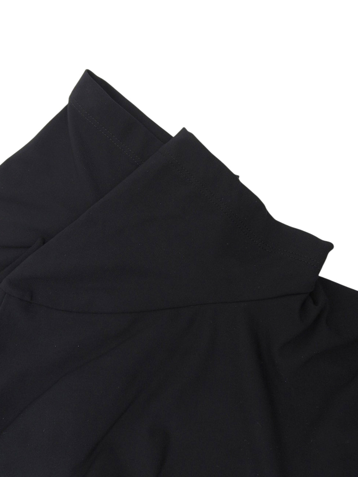 黑色Logo腰带短袖连衣裙