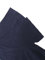 ロゴ刺繍ポロシャツ ネイビー