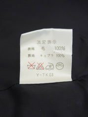 Argyle Pattern Jacket Black/White