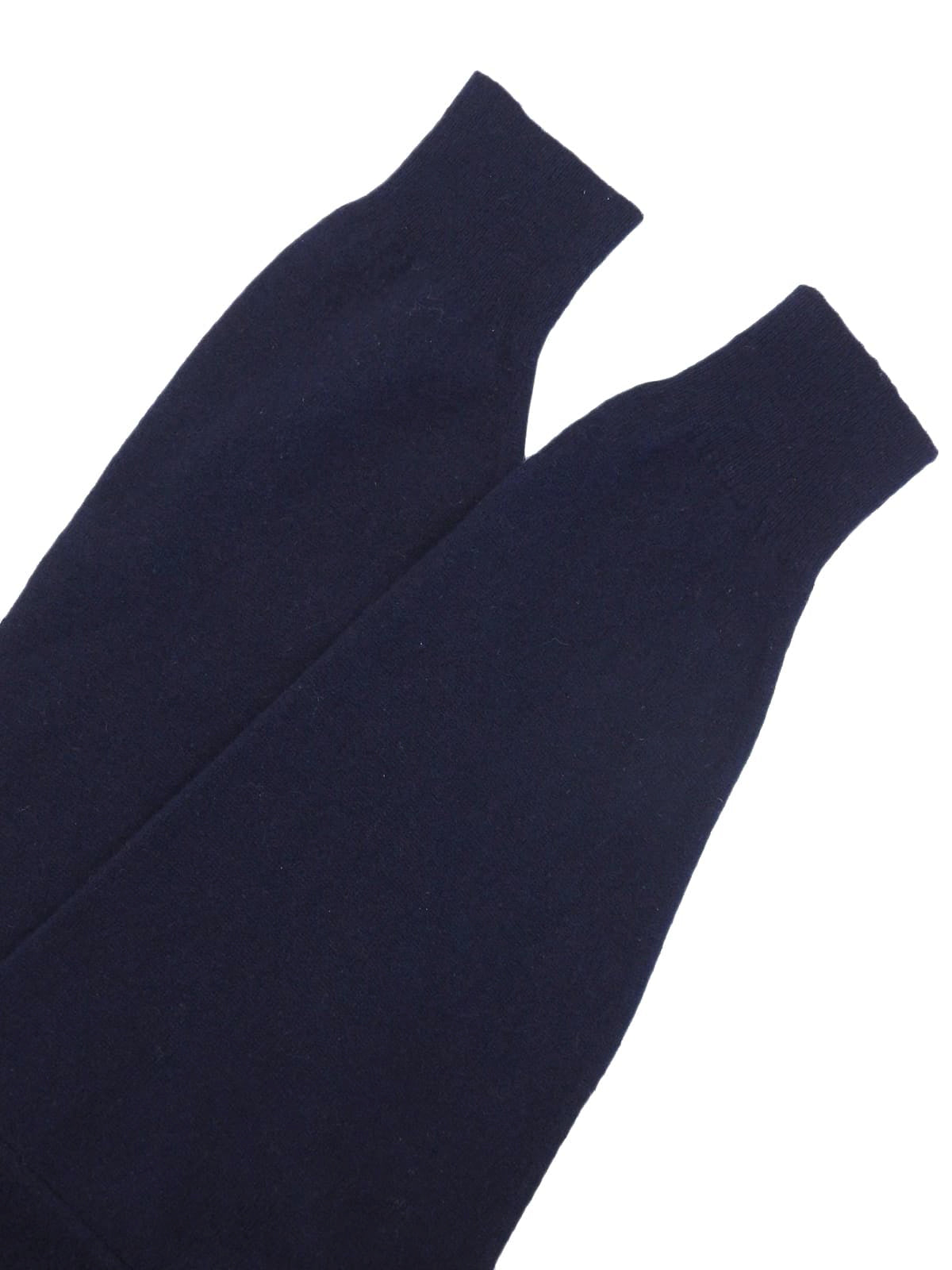 Argyle Pattern Logo Embroidered Sweater  Navy/Red/Gray