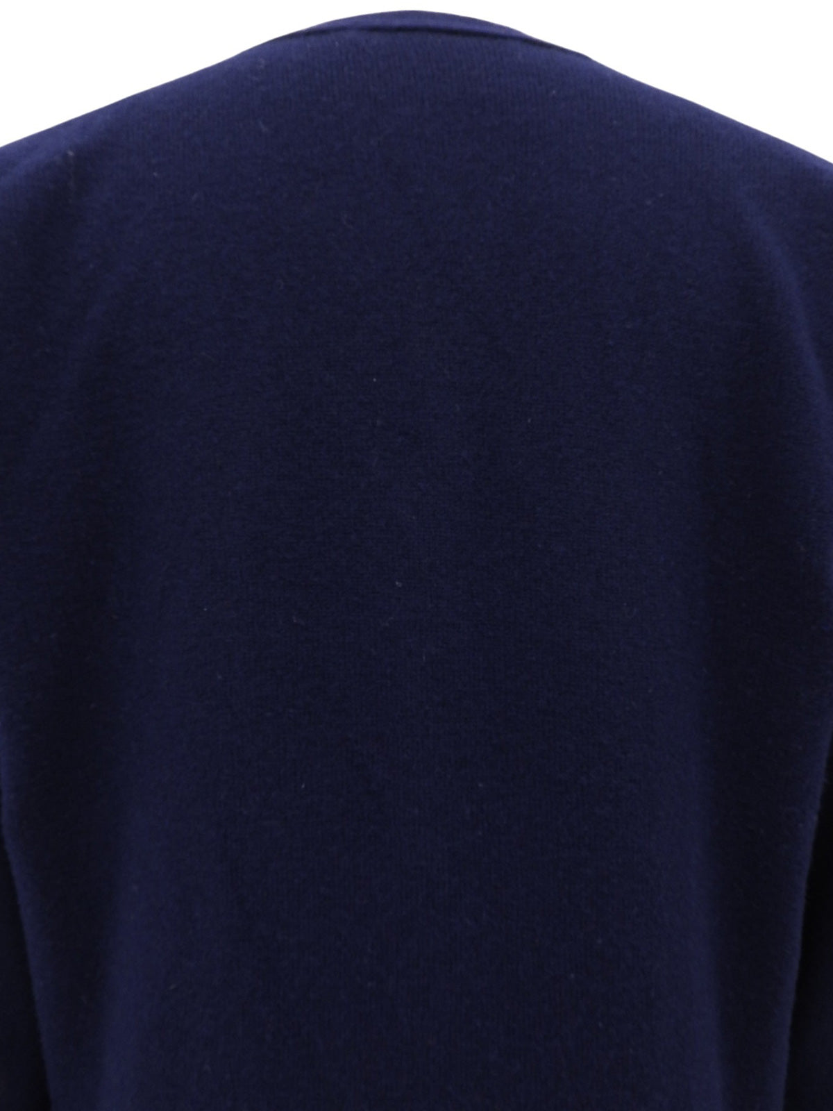 Argyle pattern cardigan in navy/red/white